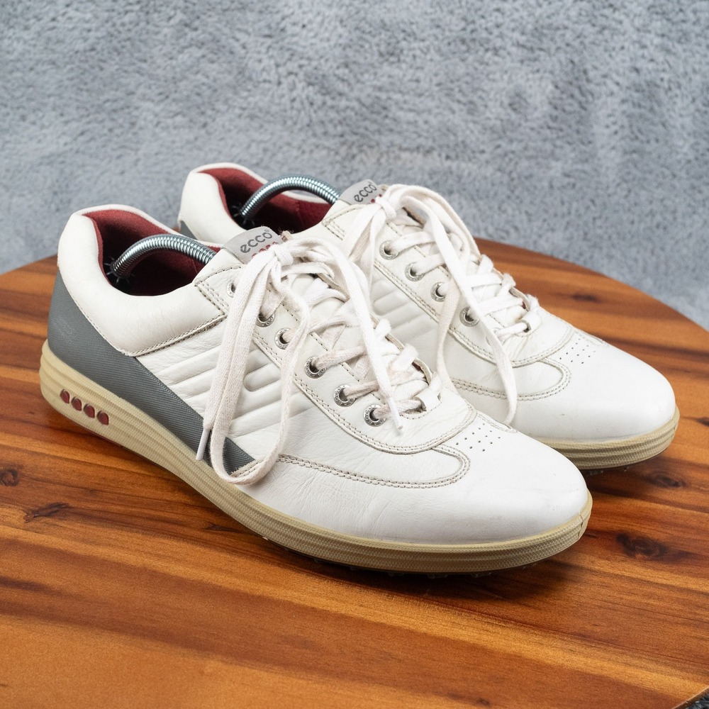 Size 11 - Ecco Men's Street Evo Leather Spikeless Golf Shoes EU 45 VERY GOOD CON